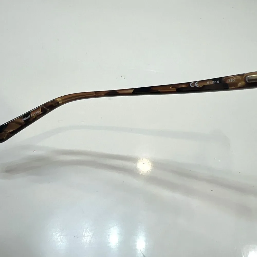 NEW Diane von Furstenberg DVF 8031 200 Glossy Bronze Eyeglasses Frames 51-16-135